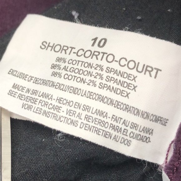 LIKE NEW GLORIA VANDERBILT HIGH RISE PURPLE DRESS JEANS 10/30x28 ⭐ - Picture 7 of 12